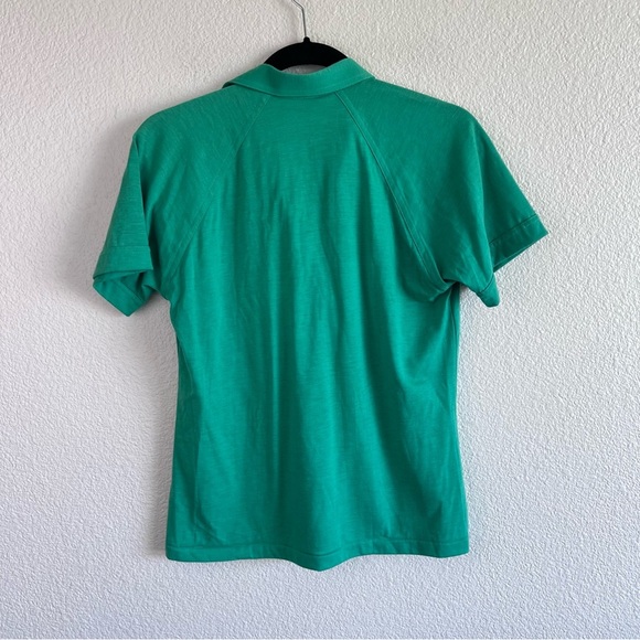 IZOD Sports Lacoste Women’s Green Polo Shirt - Picture 7 of 9